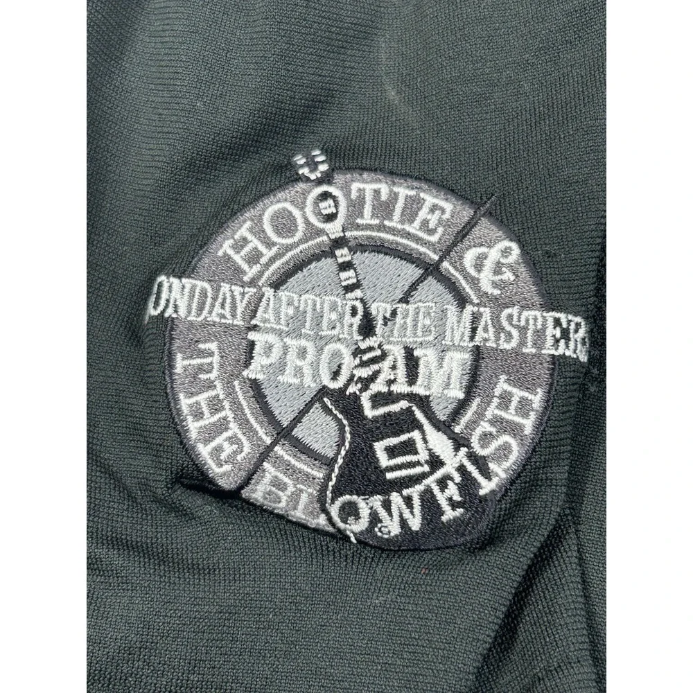 Nike Golf Dri-Fit Black Polo V Neck Women's‎ Small MAM Hootie & Blowfish #0136